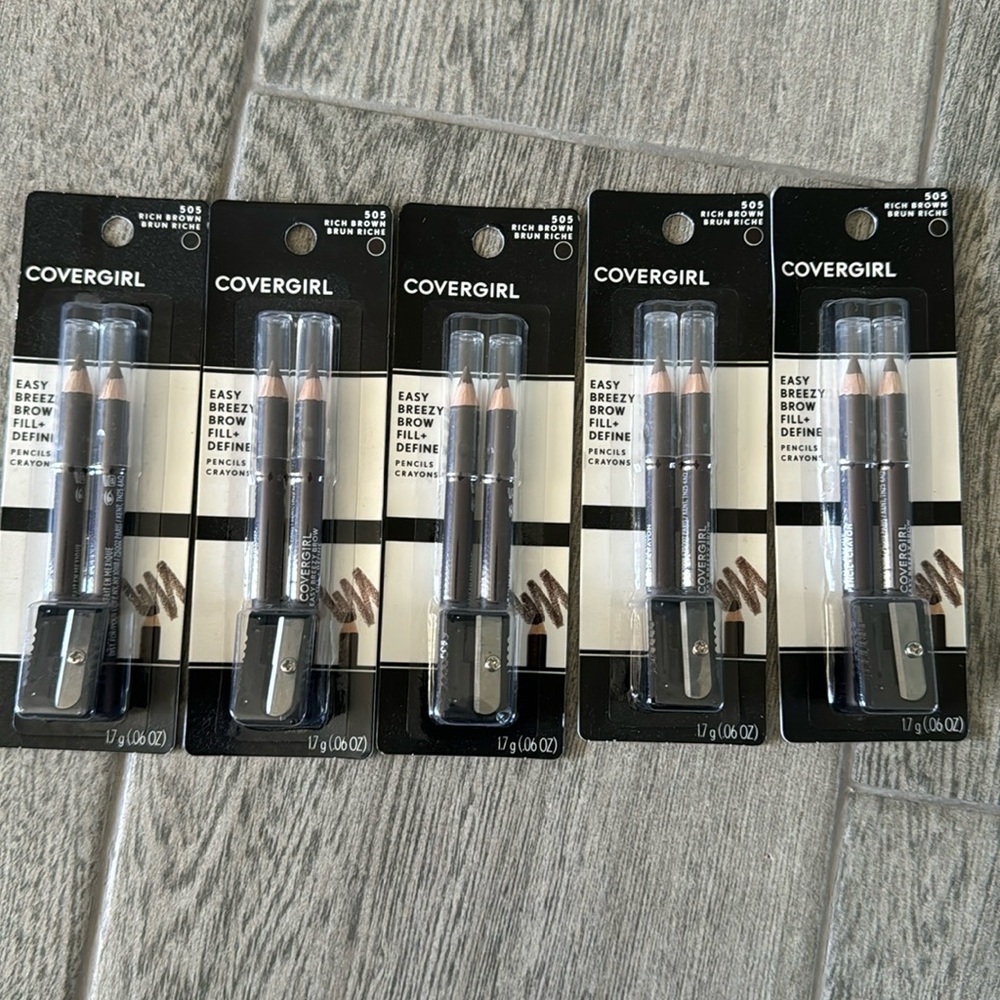 Covergirl easy breezy brow fill + define pencils crayons